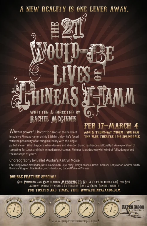 Poster Design for Paper Moon Repertory