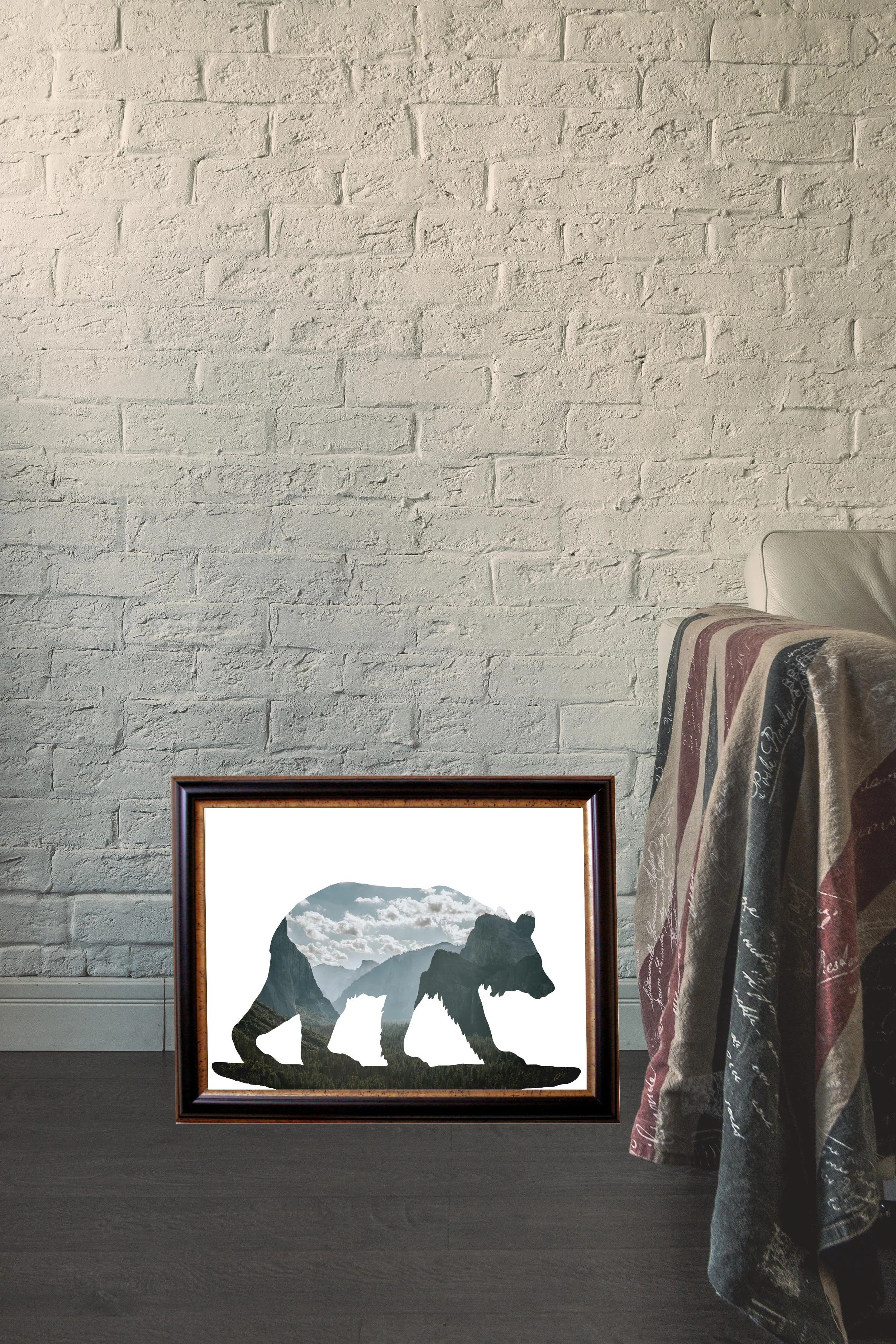 Bear Printable - Yosemite National Park - 8x10