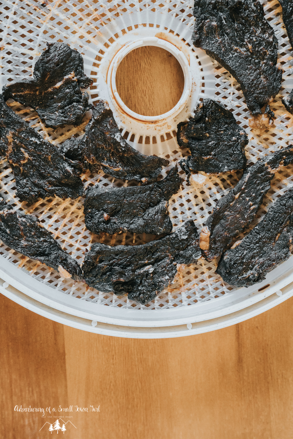 Original Beef Jerky Recipe by Adventuring of a Small Town Girl - Backpacking Recipes - Dehydrator Recipes - Recipes for adventures by ASTG