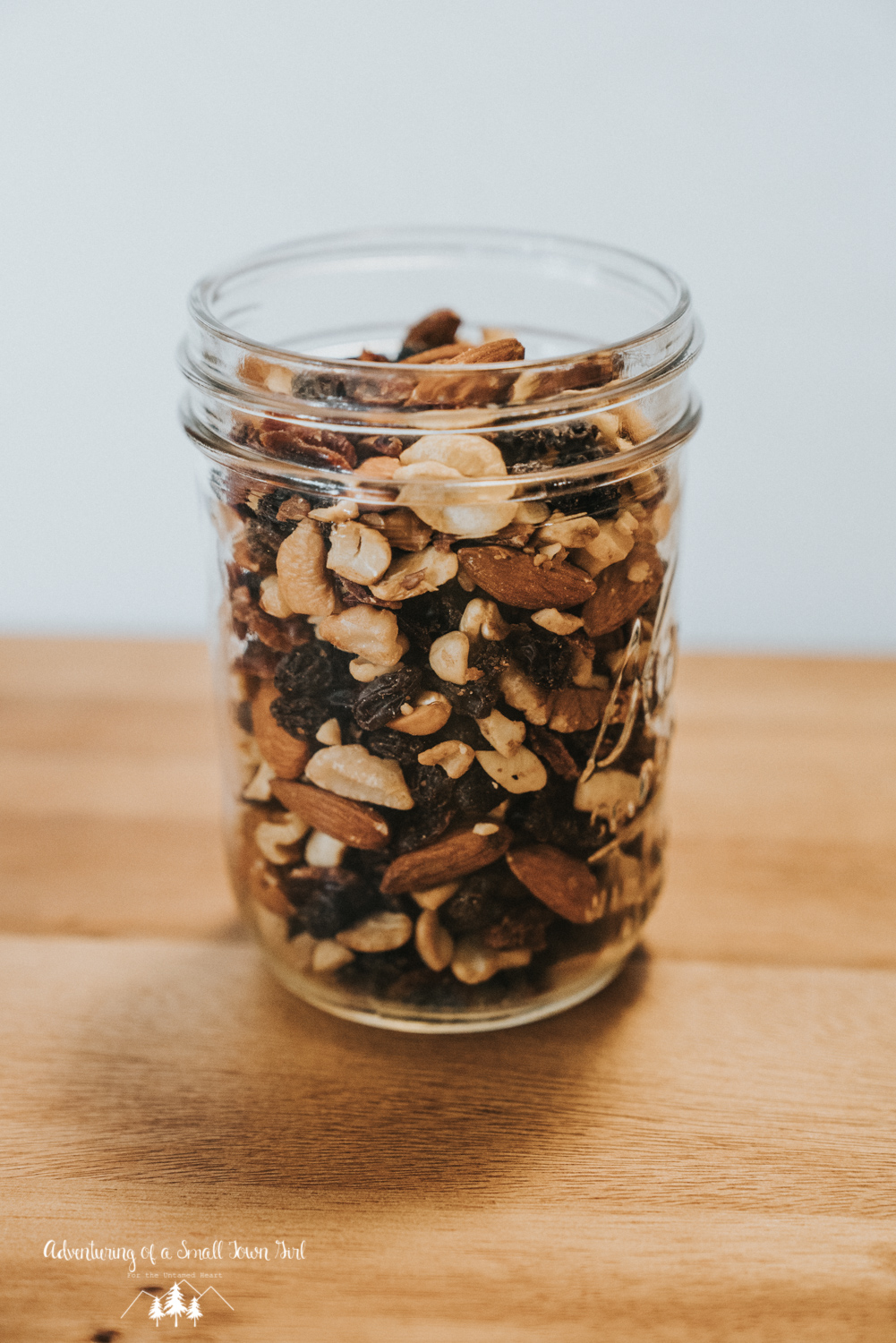 Homemade Trail Mix Recipe by Adventuring of a Small Town Girl (ASTG) - No Bake Raw Vegan Trail Mix - Make your own trail mix.jpg