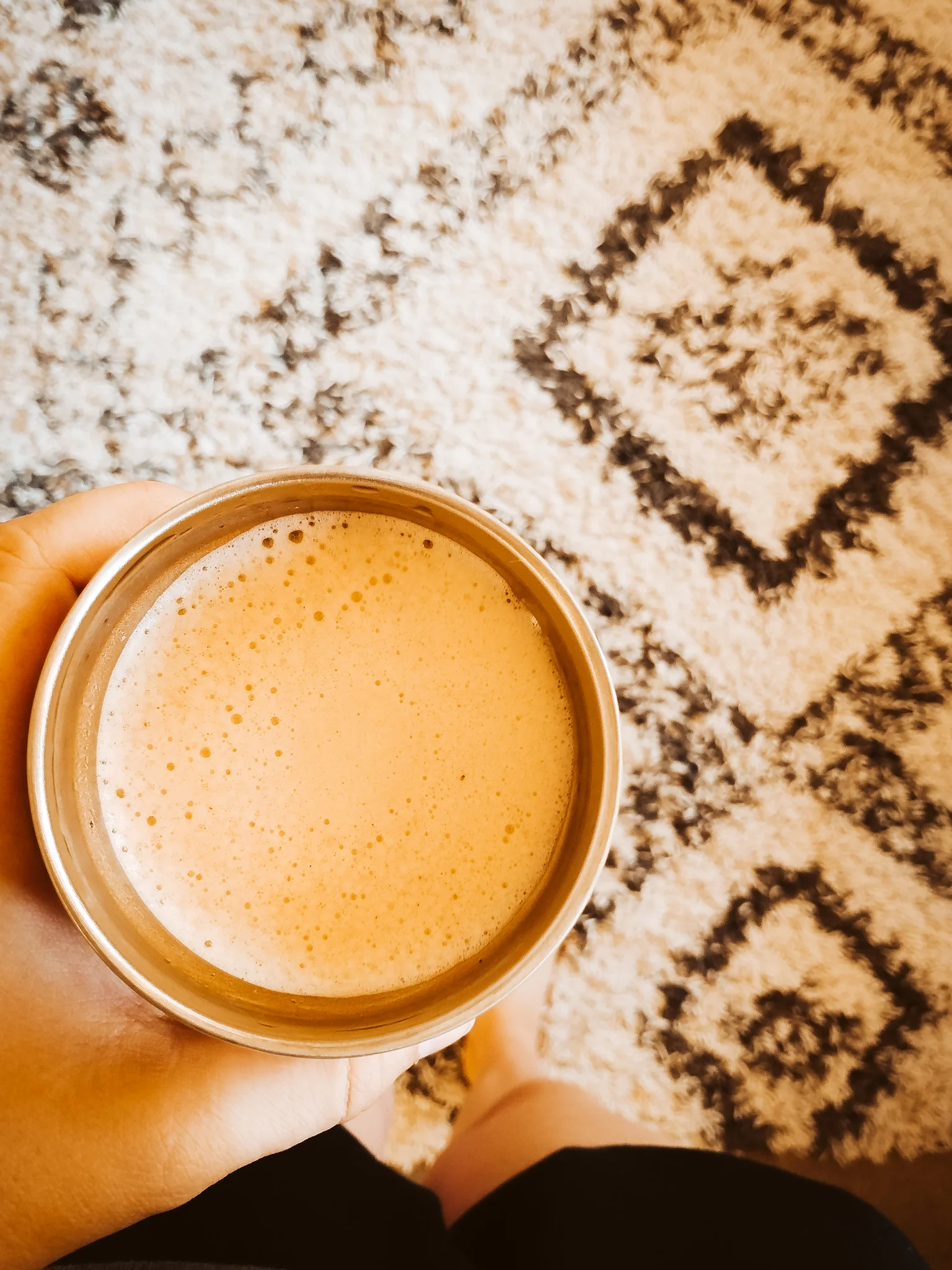 Healthy Latte Recipe Salted Chocolate Peppermint