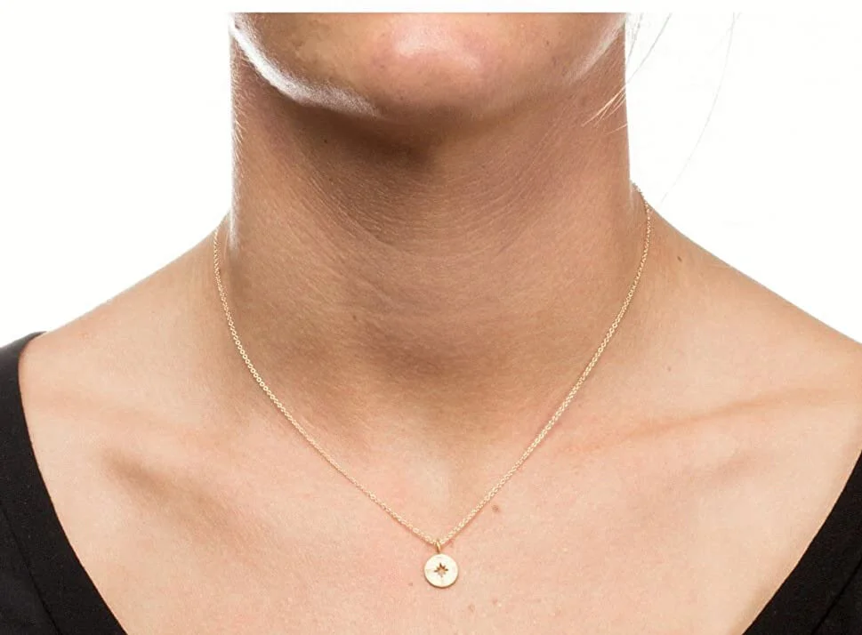 The Compass Necklace - Minimalist Jewelry for Adventures