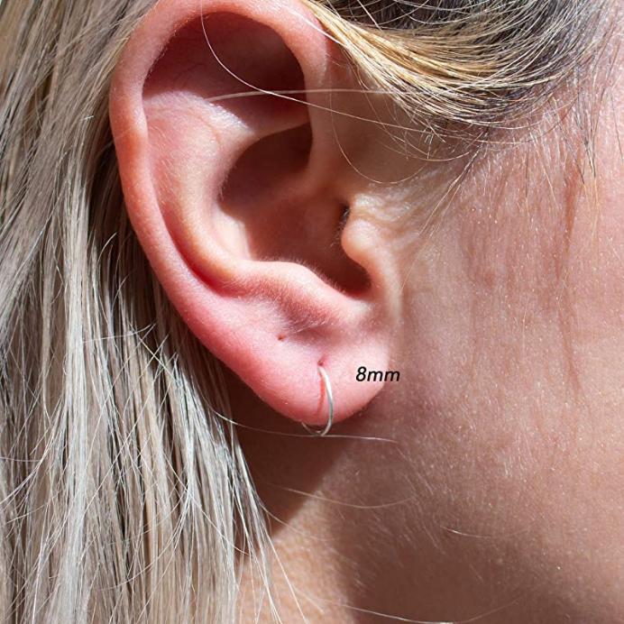 Small Hoop Earrings — Bessie Roaming