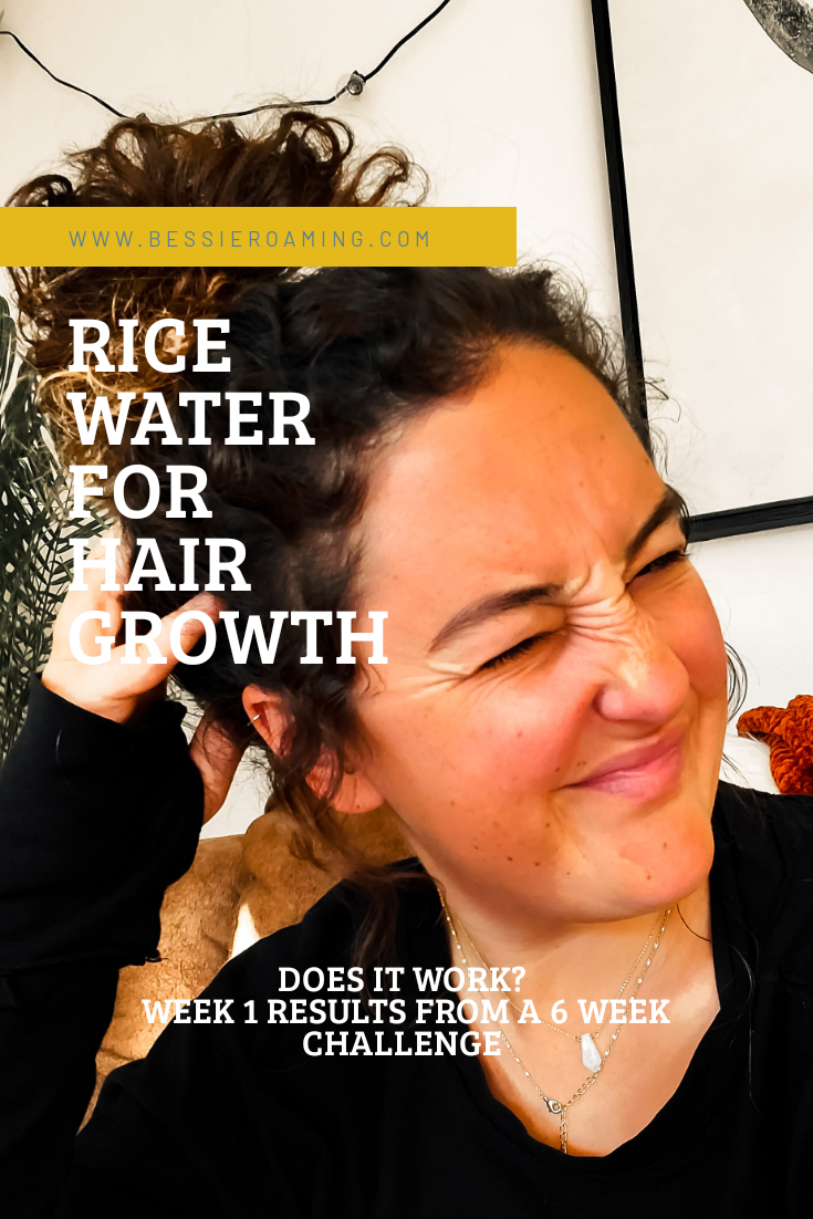 Rice Water For Hair Growth Week 1 — Bessie Roaming