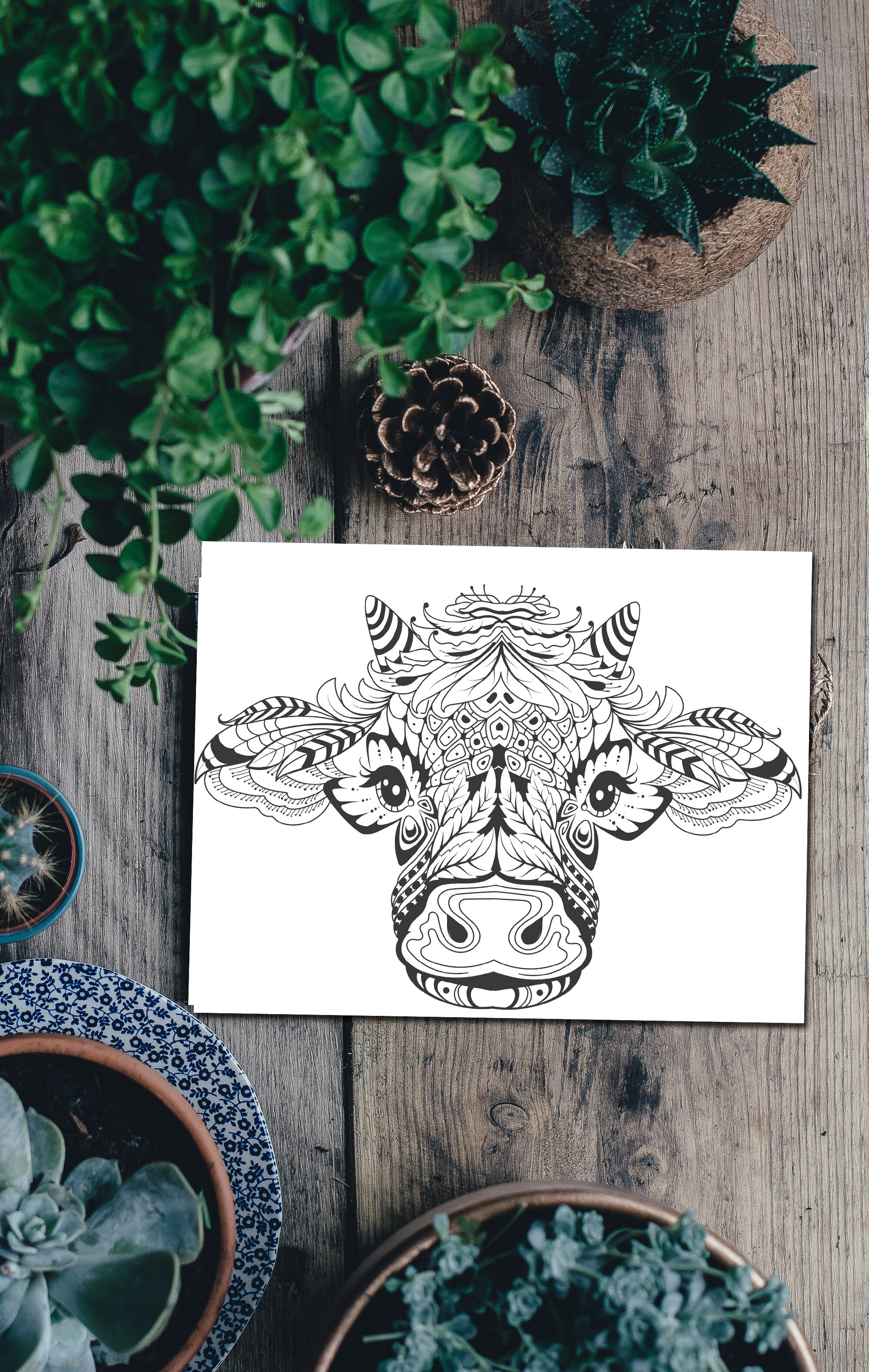 Animals Adult Coloring Book' Review