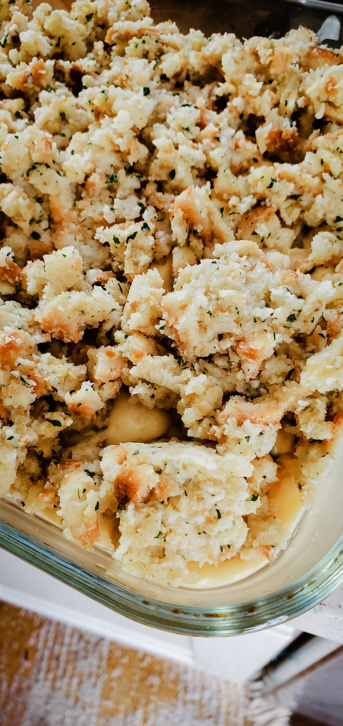 Chicken Stuffing Recipe - Easy Chicken Dinner Recipe by Bessie Roaming