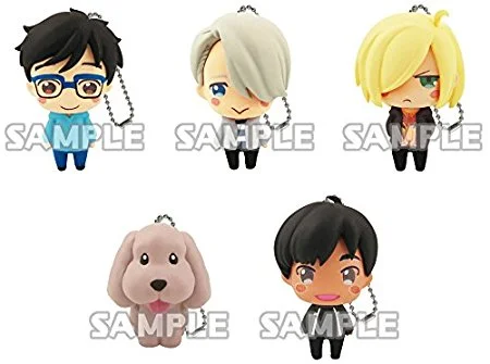 yuri on ice keychains.jpg