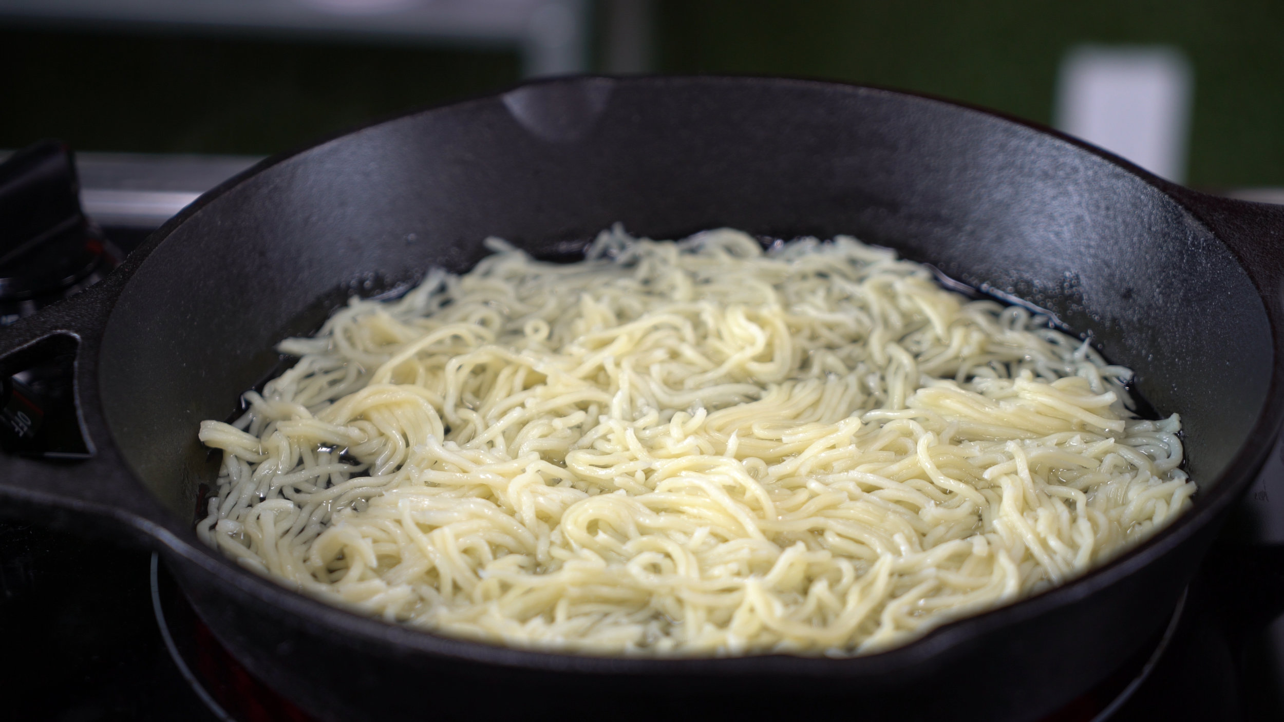 step 2. method 2: fry until water has cooked off.