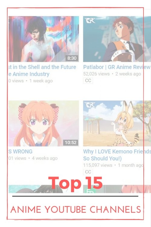 Top Anime Youtube Channels