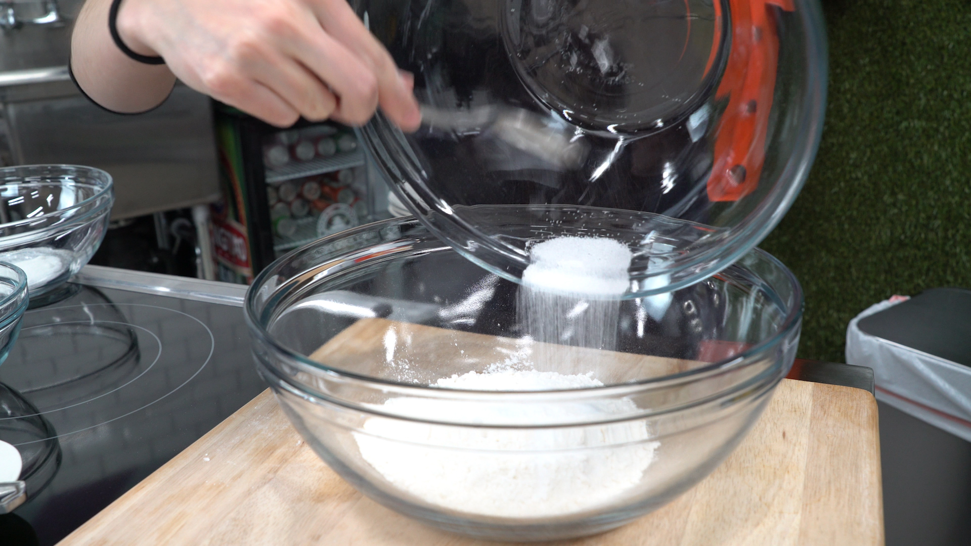 step 1 cont’d add salt