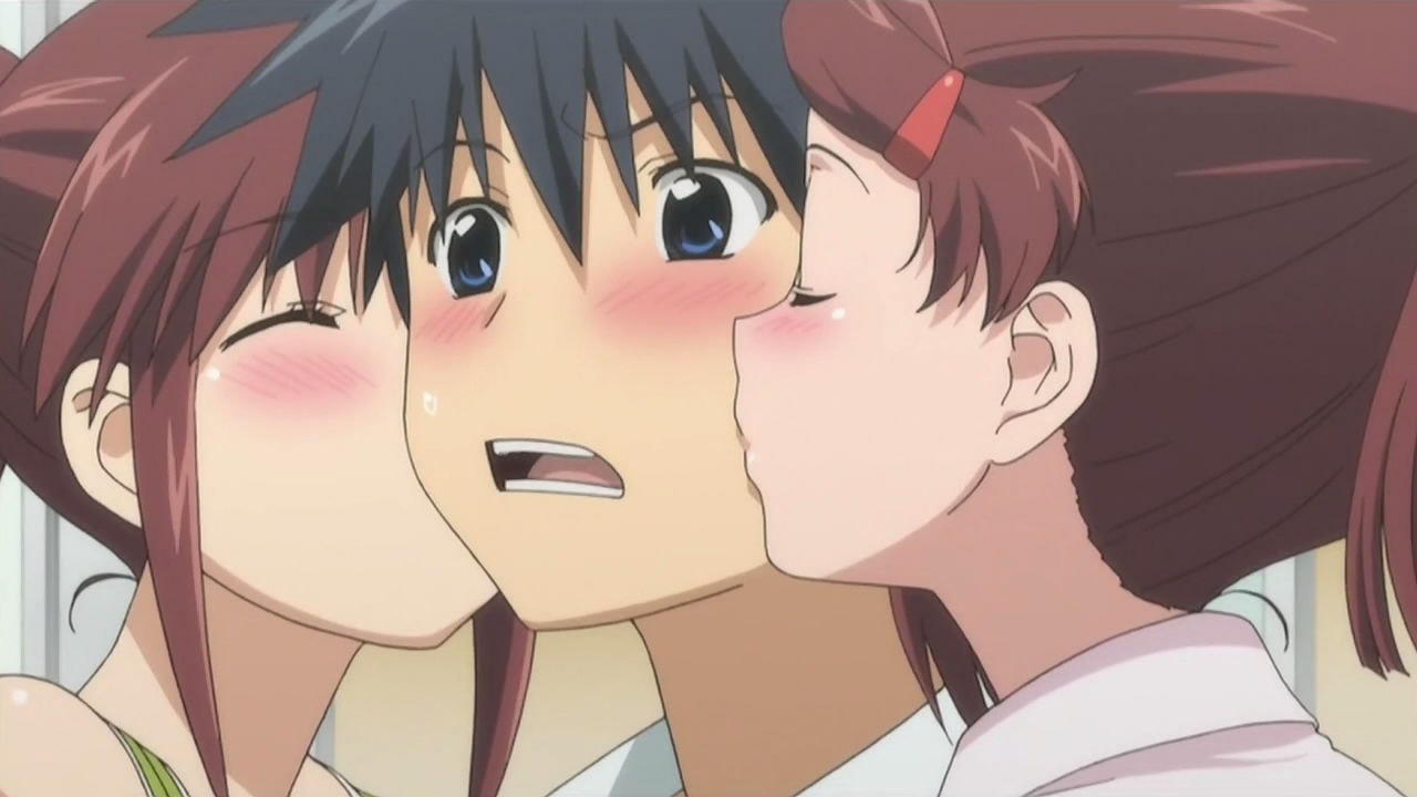 Cute Anime Couple, kis, kiss, cute, animeboy, animegirl, animekiss