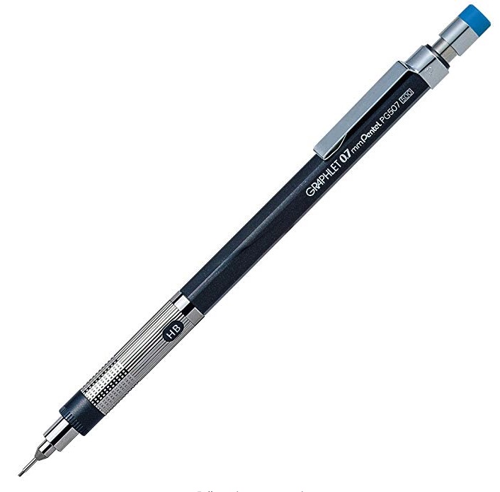 Pentel Graphgear 1000 Automatic Drafting Pencil 0.7 mm 0.5 mm 0.3 mm 0.4 mm