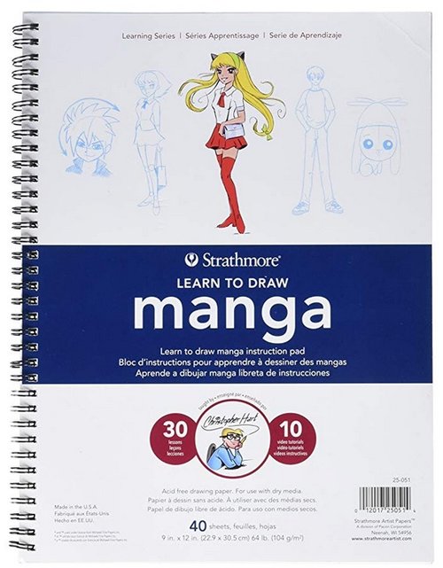 9 x 12 Premium Manga-Marker Paper Pad 60lb, 24-Sheets (1 Pad) 6