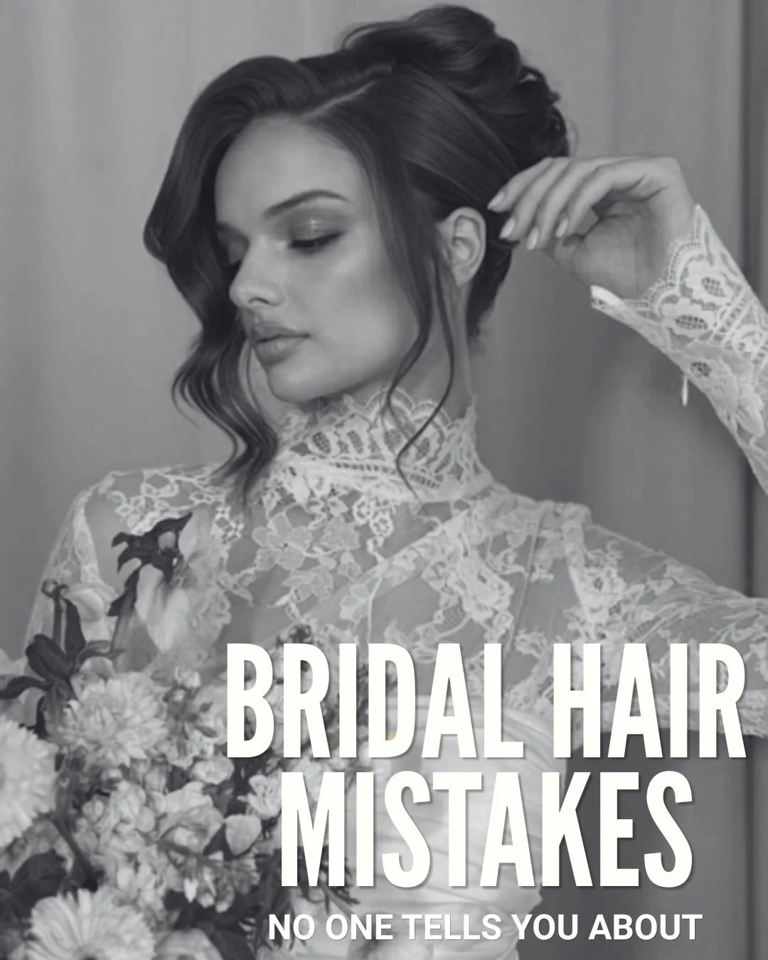 Bridal hair isn&rsquo;t just the style.

It&rsquo;s the little things that no one talks about&hellip; 
how you prep it, how you wear it, what your dress interacts with it, and even how much you touch it.

These are the things that change how your hai