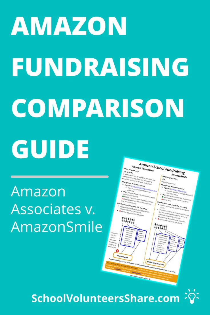 School fundraising with Amazon: Amazon Associates v. AmazonSmile Comparison Guide
