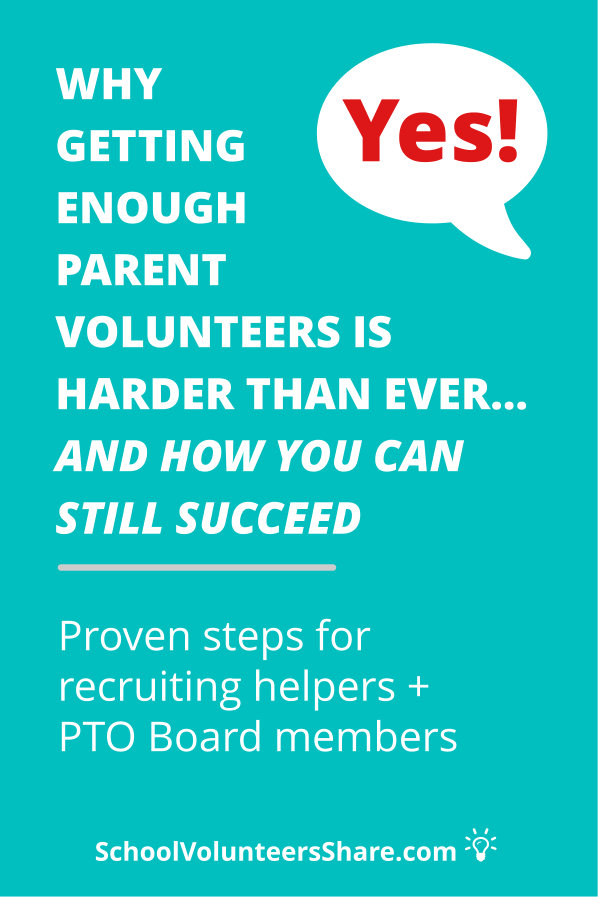 Why getting enough parent volunteers is harder than ever and how you can still succeed