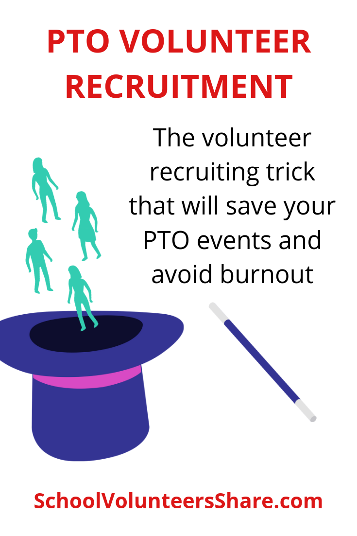 The simple volunteer recruiting trick that will save your PTO events and avoid burnout