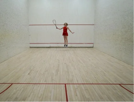 2.&nbsp;Jump, using legs to push off floor. Think about dinner.