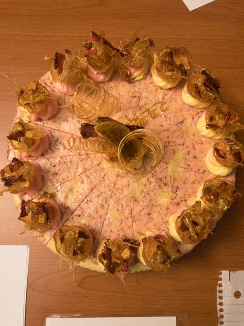 3rd place - Richard Grabowski - Strawberry Banana Cheesecake