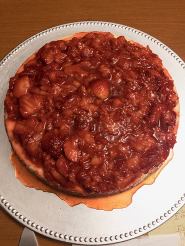Alyce Toombs - New York Strawberry Cheesecake