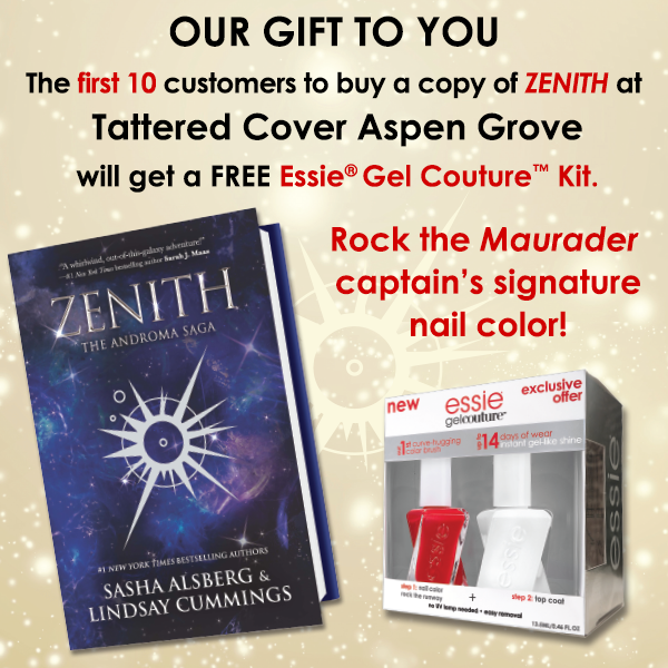 Zenith promo (included signage and video) for special release giveaway for Harlequin Teen.