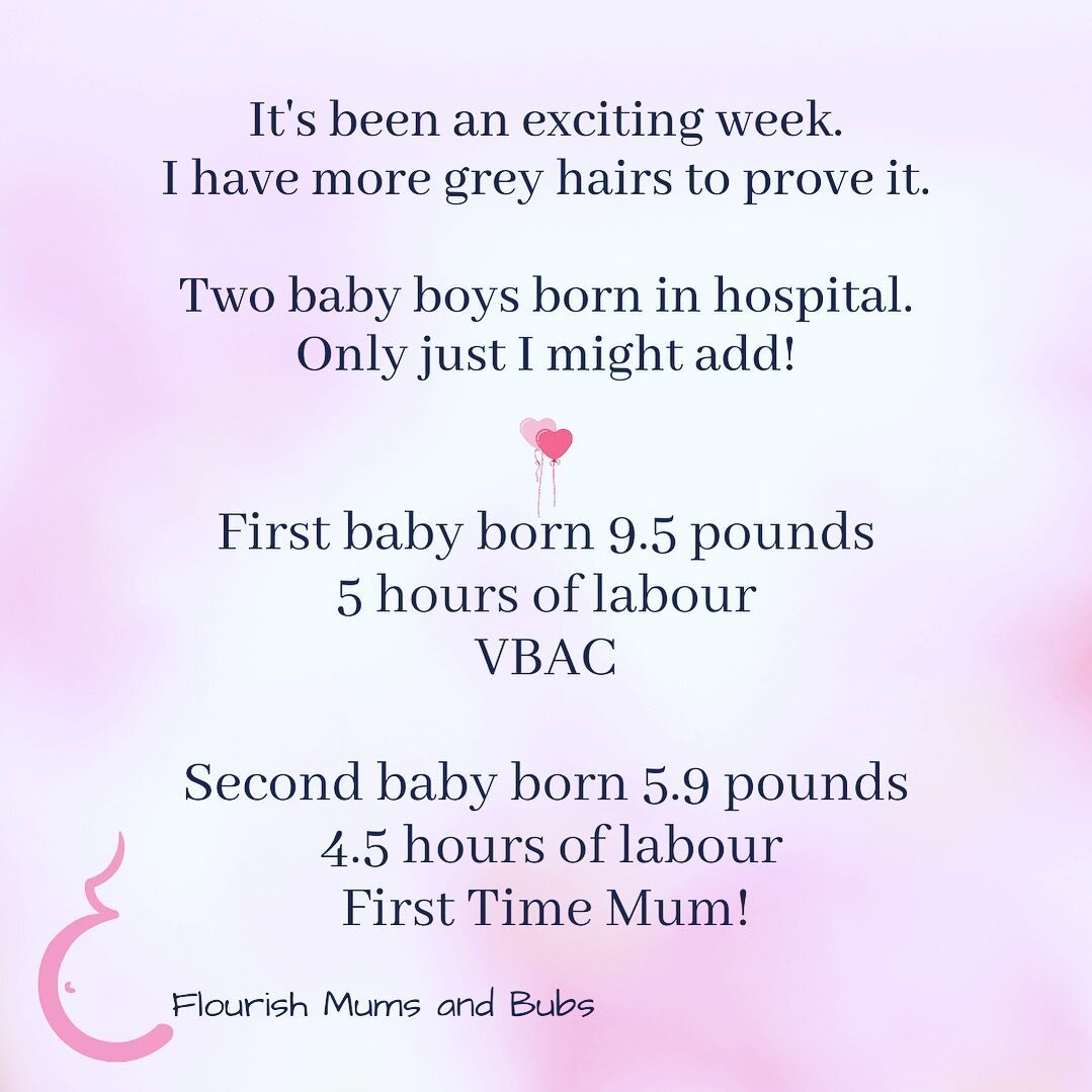 July is a busy month of births for me. Once again due dates are proven to be only estimates.
My June 22nd EDD mum is still pregnant. 
My July 4th and July 22nd EDD mums have birthed.
🌺
I'll be sharing my insights of the VBAC mums birth as soon as I 