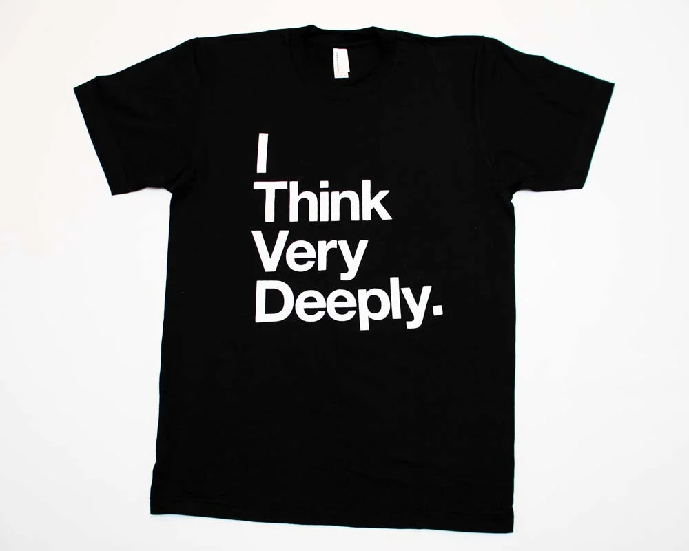 Black Very Deeply Tee