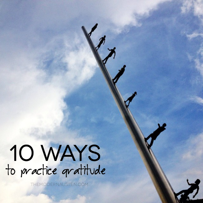 10 Ways to Practice Gratitude