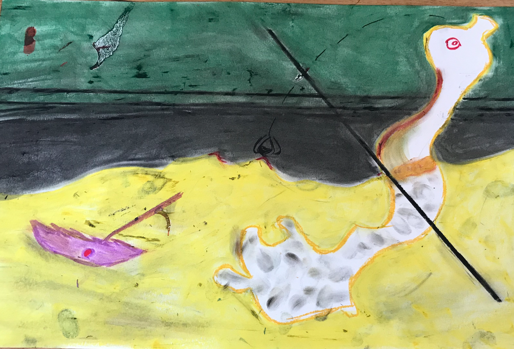 Study of Miro, Berkeley 2013