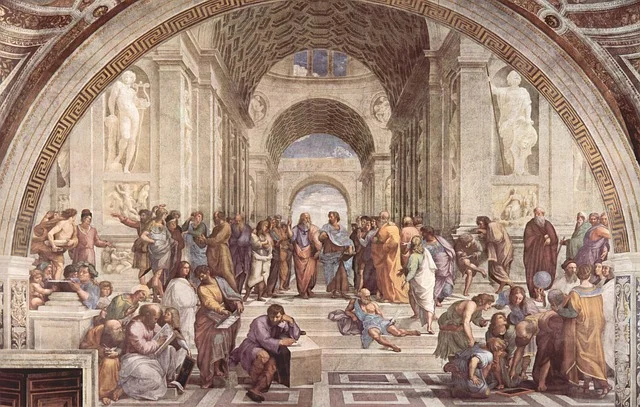 sages from the Axial Age (public domain)
