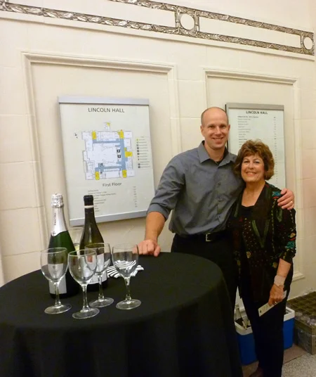 Membership Chair Dan Goldstein and Event Chair Patty Cavanaugh
