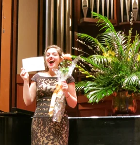 Nicole Haslett wins regional rounds of Metropolitan Auditions