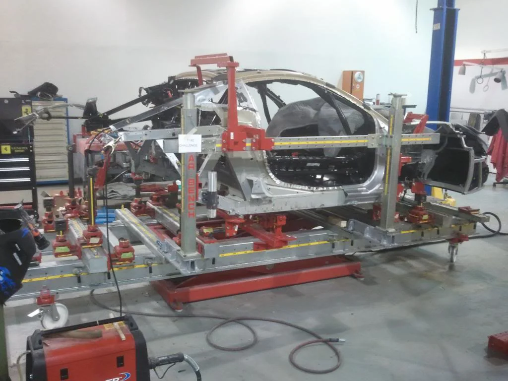 All the damage is cut off at the factory joints. There wasn't much left to start with. Close to $150,000 just in parts.
