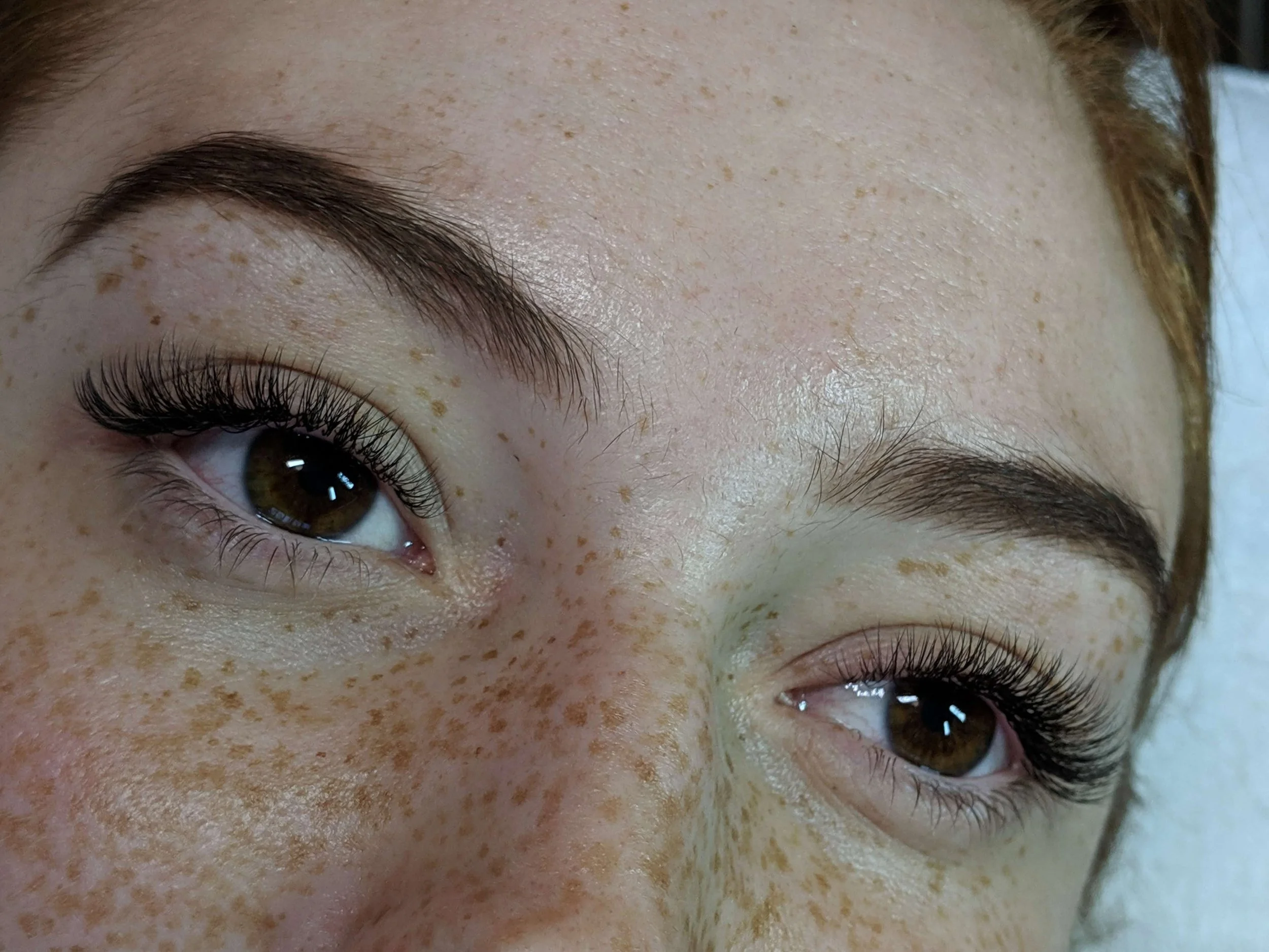 High-end bespoke lash extensions designed by Tasleema Nigh. Intentional and detailed lash artistry for a natural, refined, and long-lasting look.