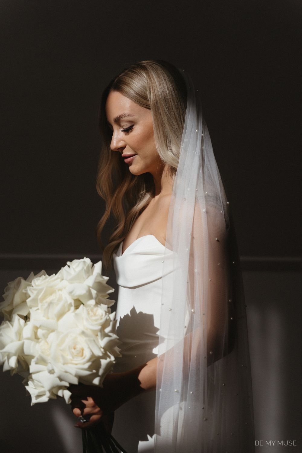 Signature natural bridal makeup by Tasleema Nigh, featuring a luminous, anti-cake finish designed for the Sunshine Coast’s outdoor wedding climate.