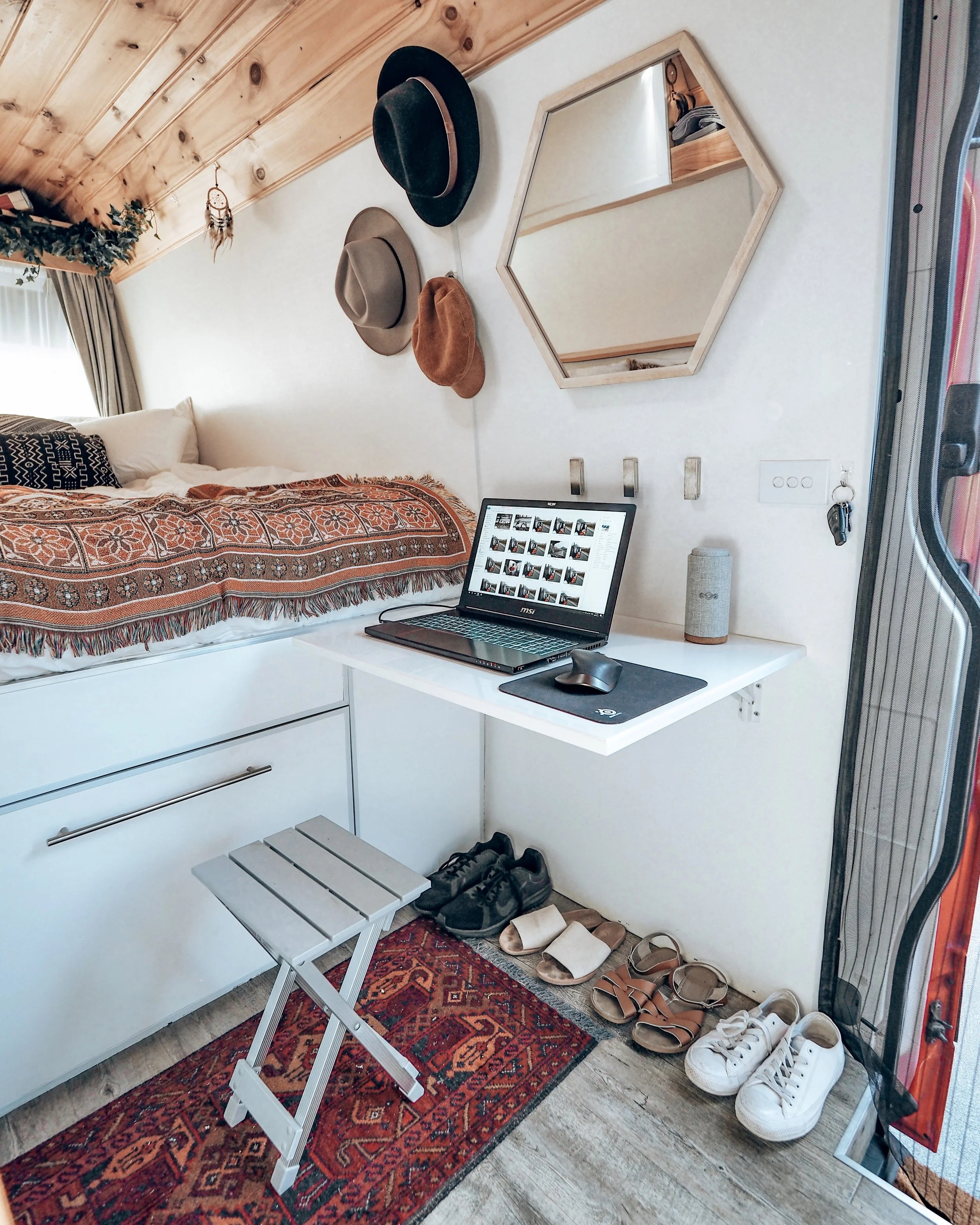 VAN BUILD - DIY Folding Table