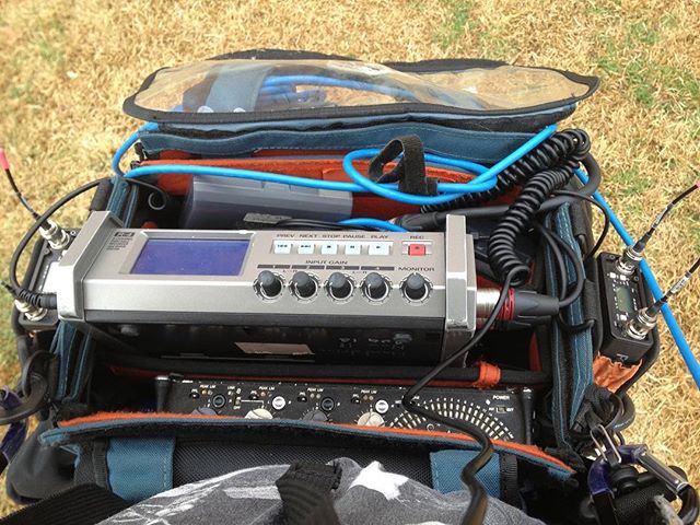 the bag that lives around waist of a typical soundie...