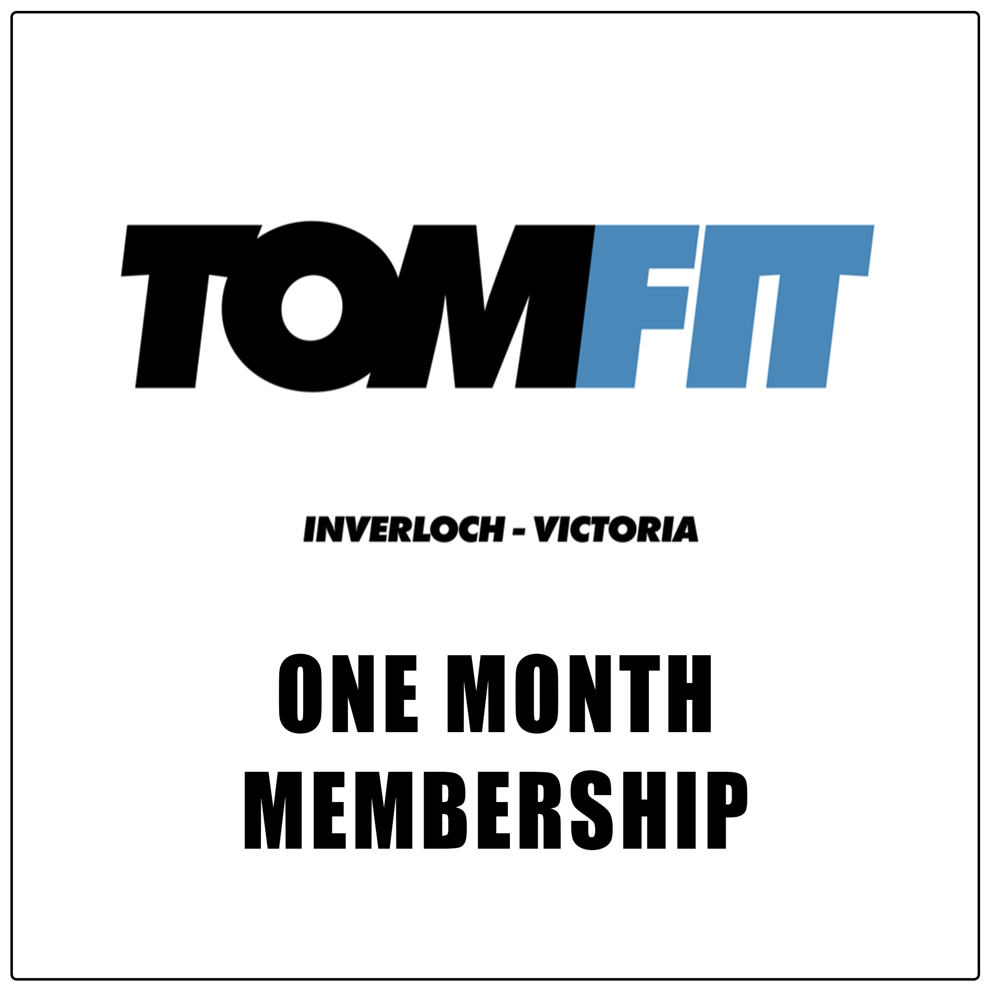 One Month Membership