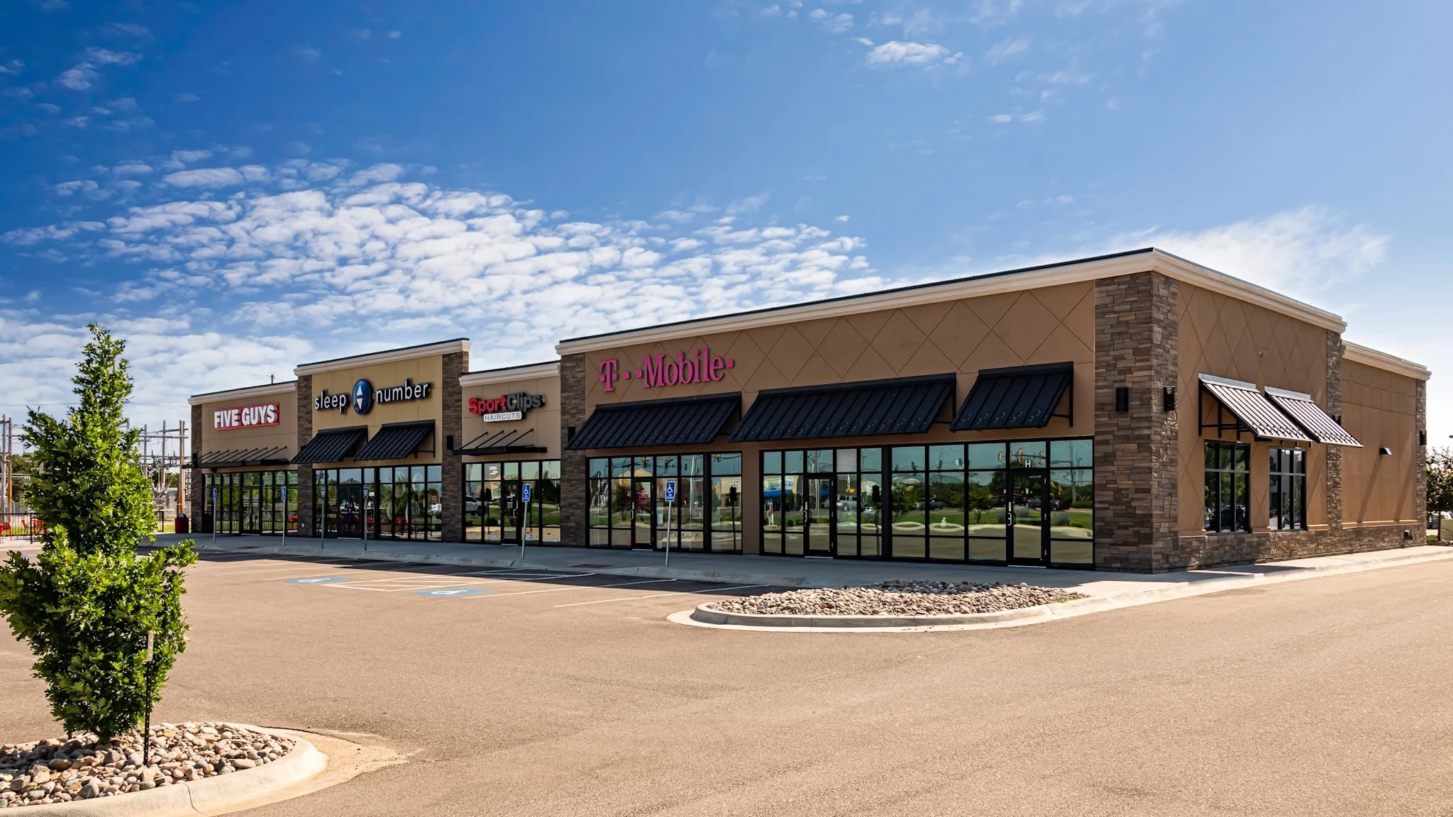 Right Corner with Landscaping