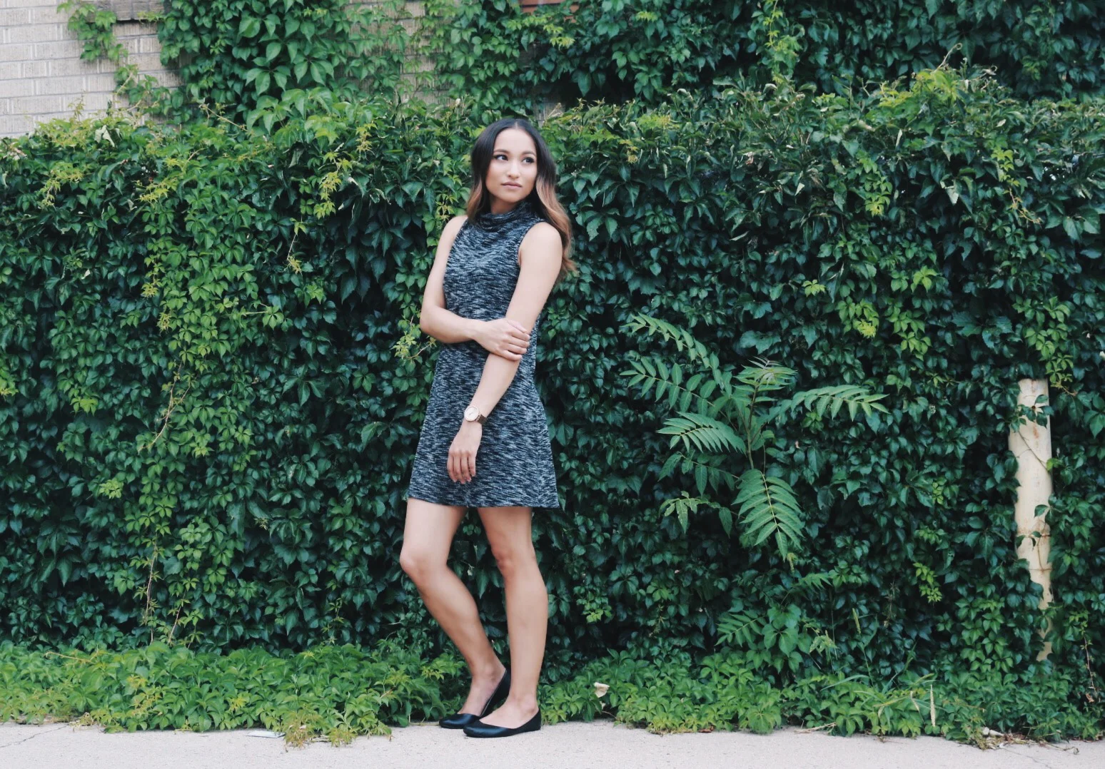 UO Comfy + Classic Turtleneck Dress