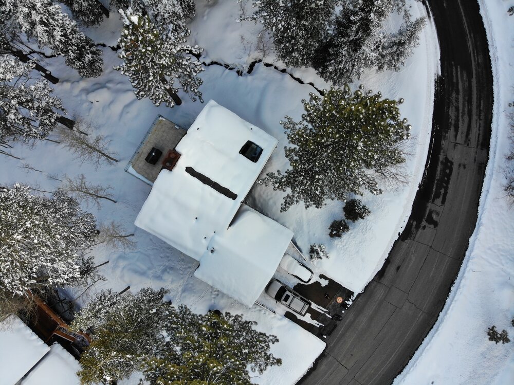 House from above	