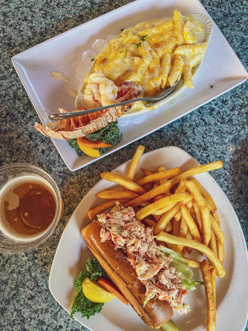 Lobster Mac & Lobster Roll