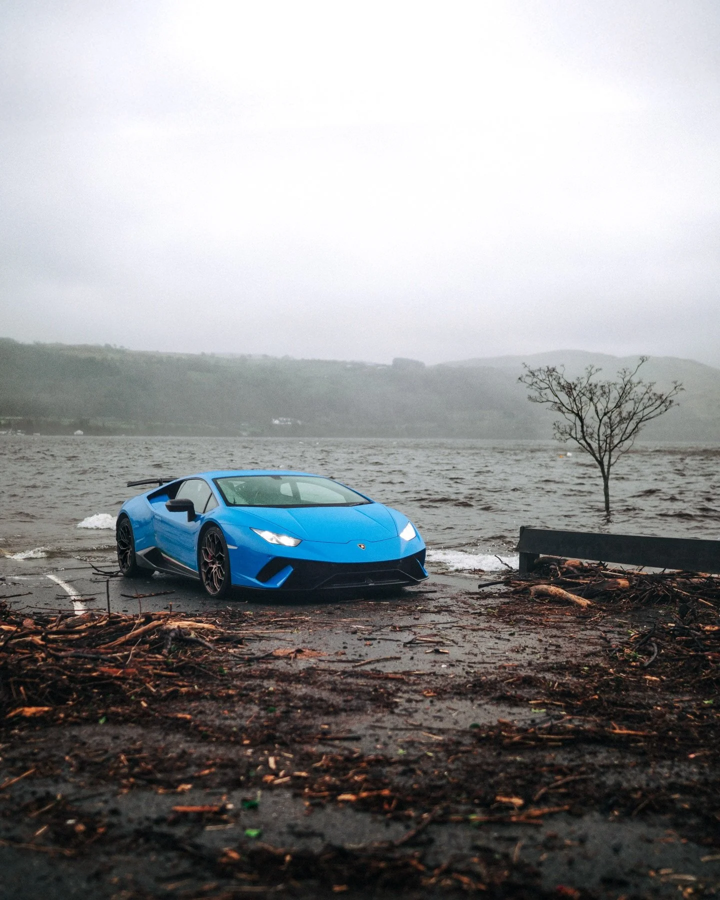 storm damage 🌪️

#lamborghini #huracan #performante