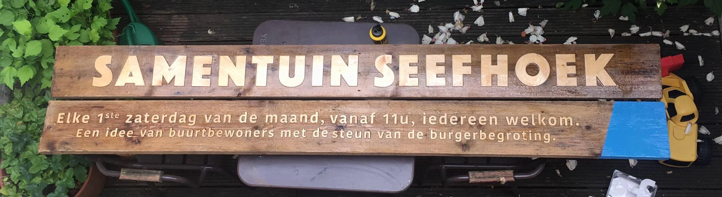 Community garden in Antwerp