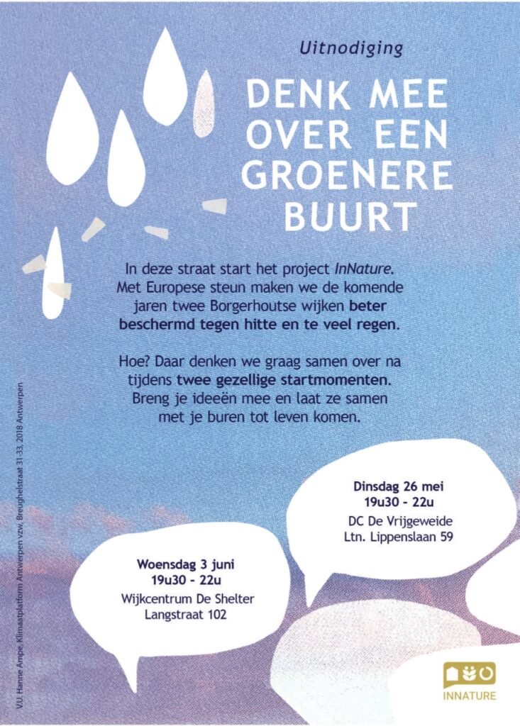 Denk mee over een groenere buurt in Borgerhout