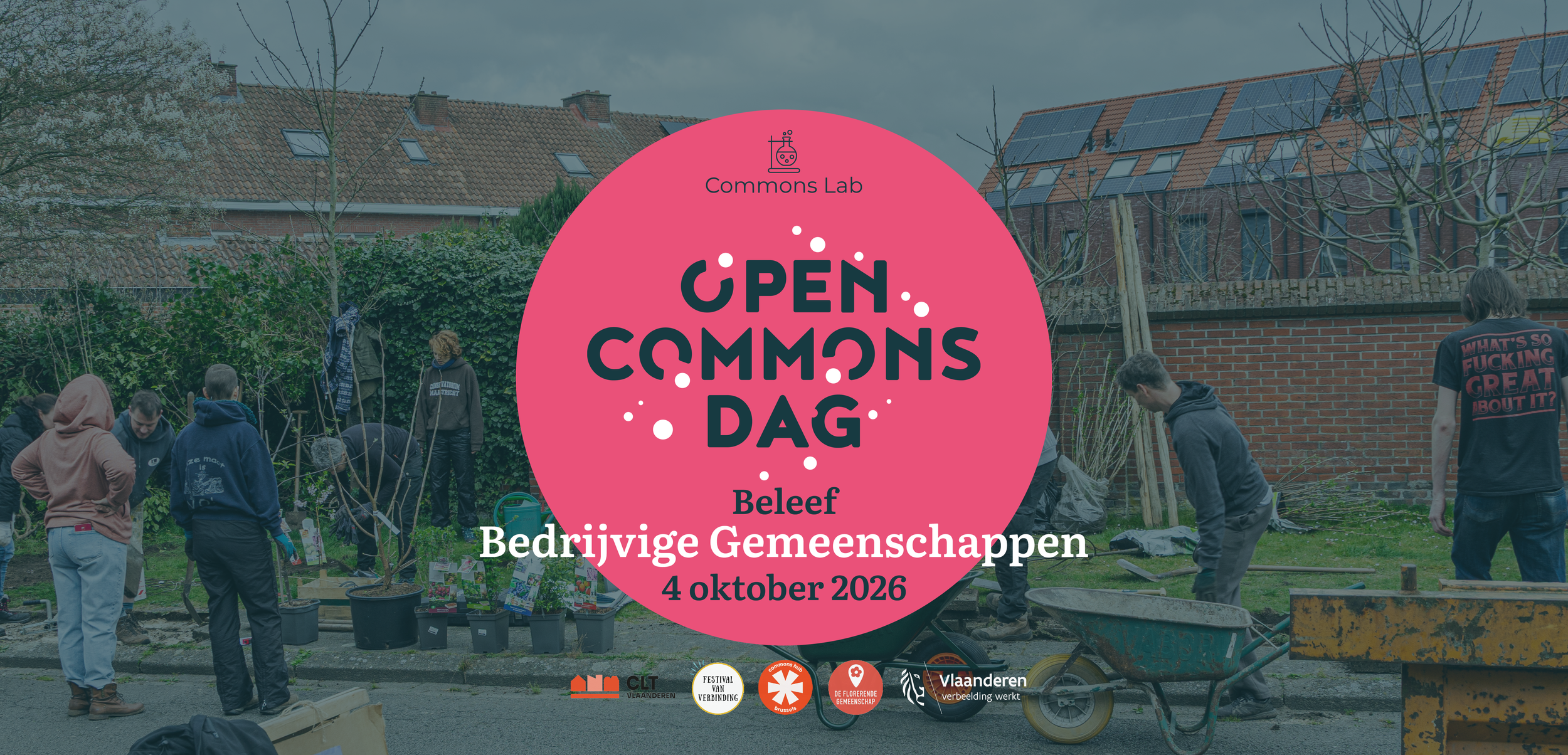 Open Commons Dag 2026 – Bedrijvige Gemeenschappen openen hun deuren