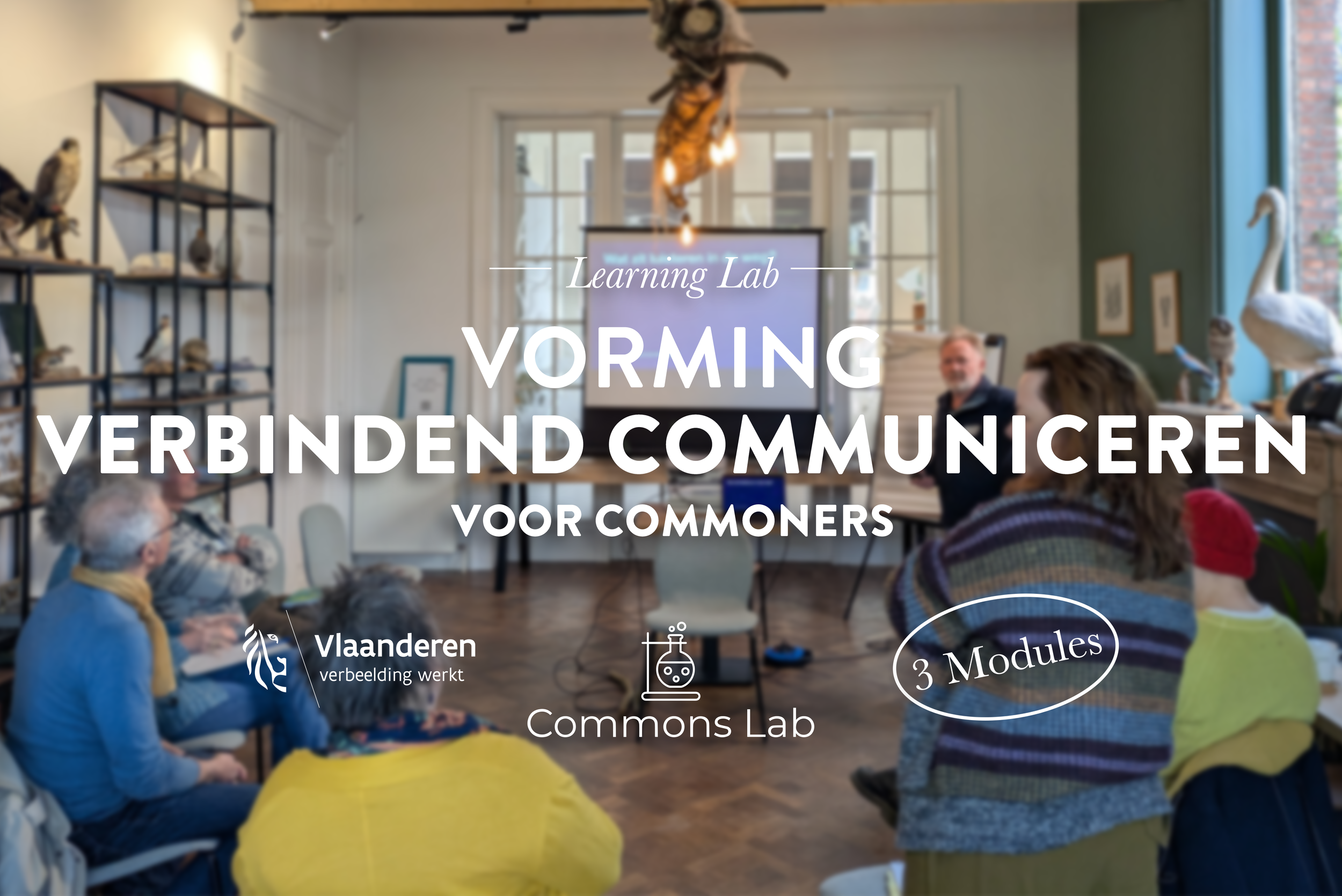 Vorming: Verbindend communiceren voor commoners (3 modules)