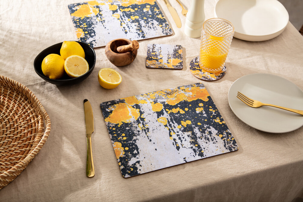 charcoal-grey-and-yellow-set-of-4-rectangle-placemats