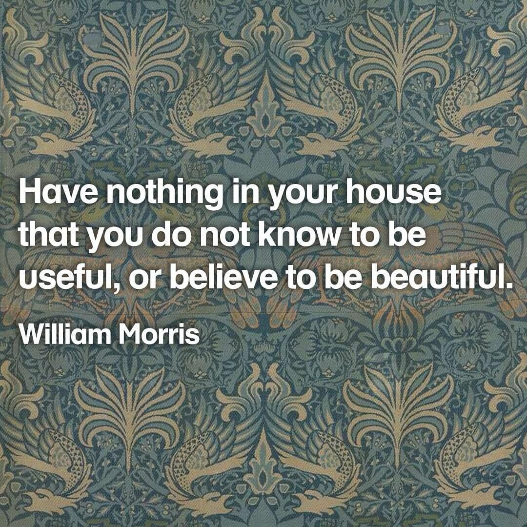 Happy birthday to textile designer William Morris, born on this day in 1834 💚

#inspirationalquotes #designinspo #independentartist