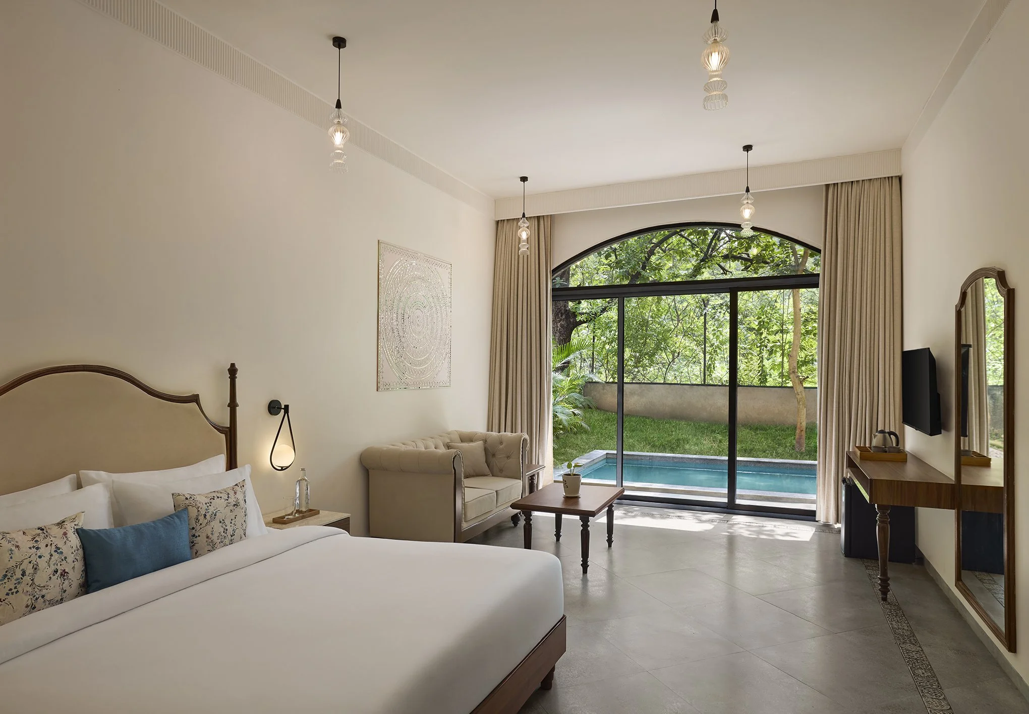 Fern Jambughoda Suite Bedroom